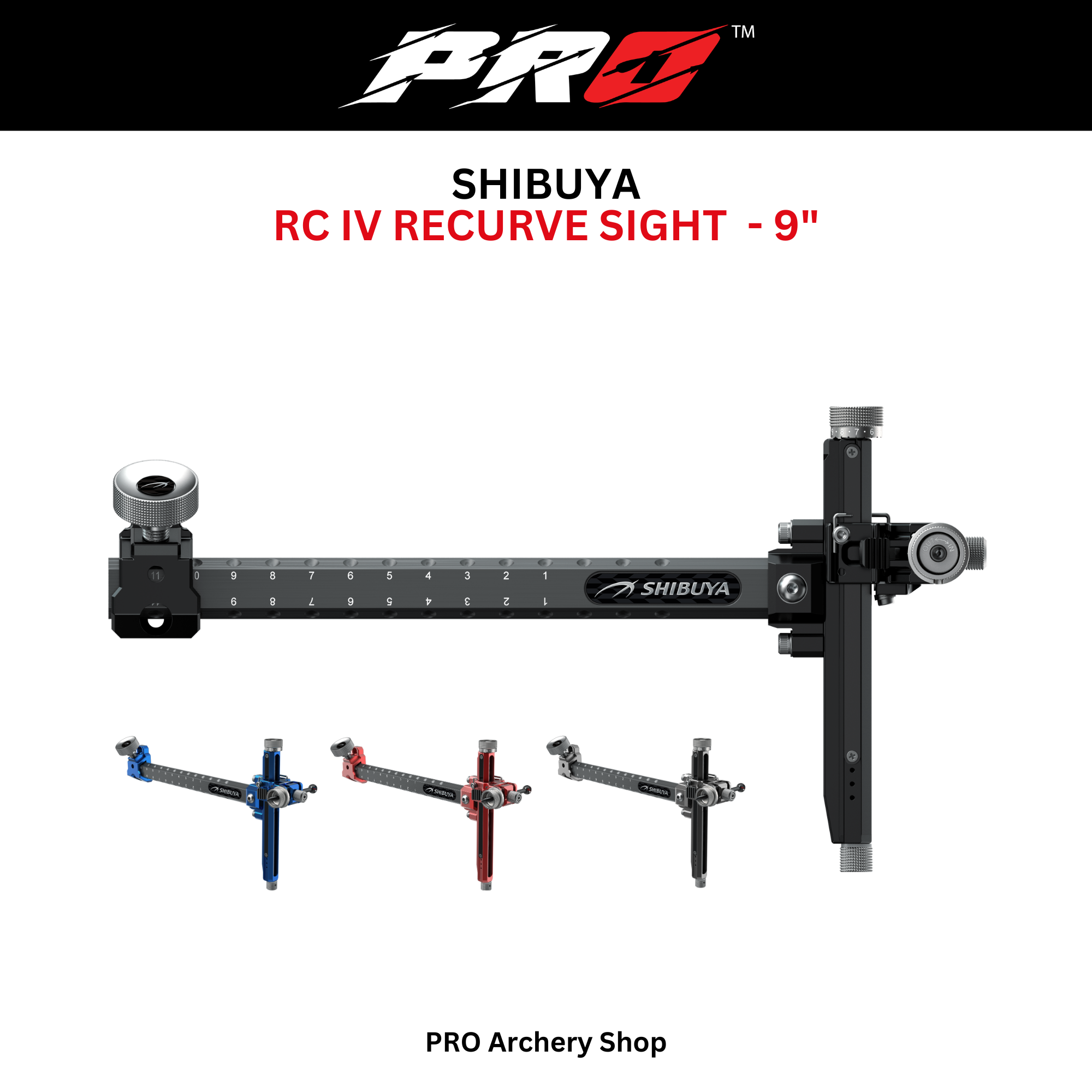 SHIBUYA RC IV RECURVE SIGHT